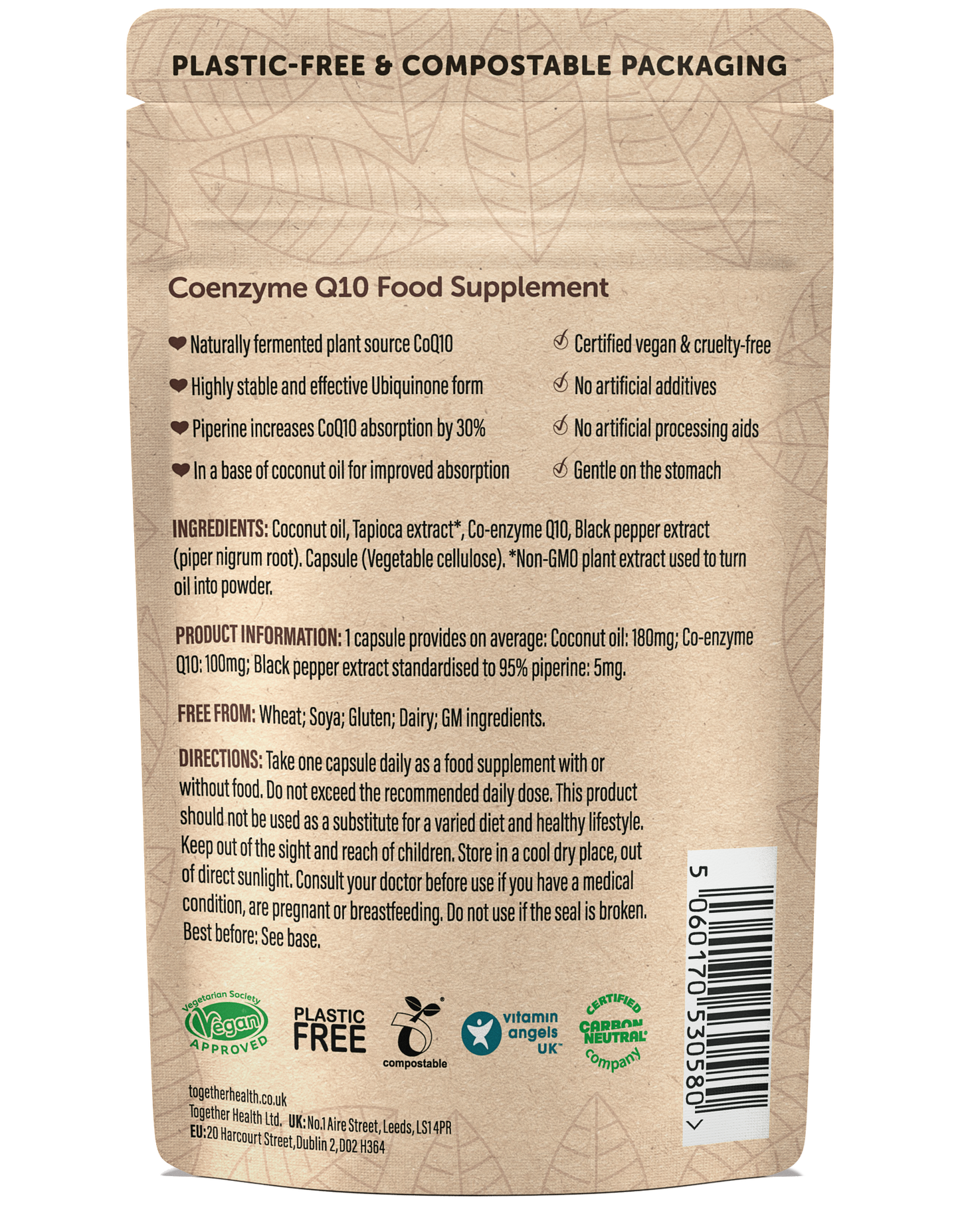 Together Health Coenzyme Q10 – 30 Capsules