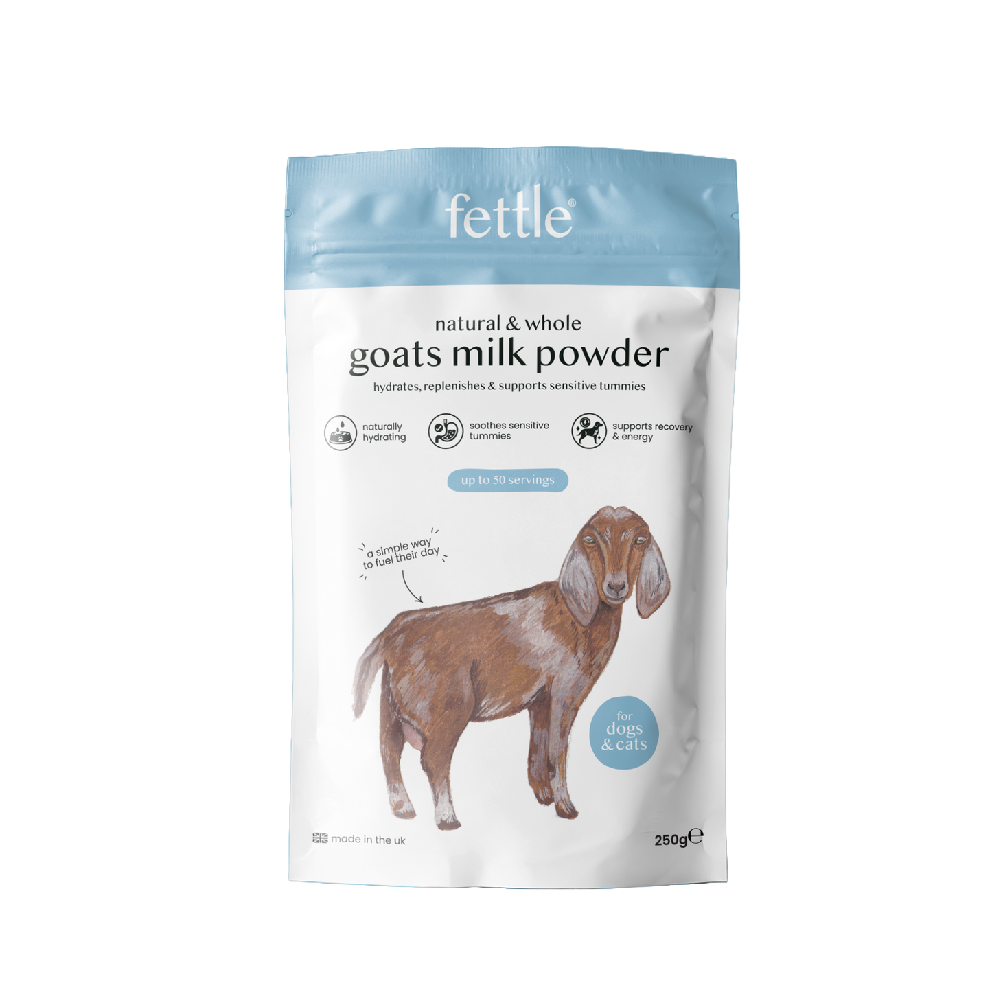 Fettle Goats Milk Powder 250g