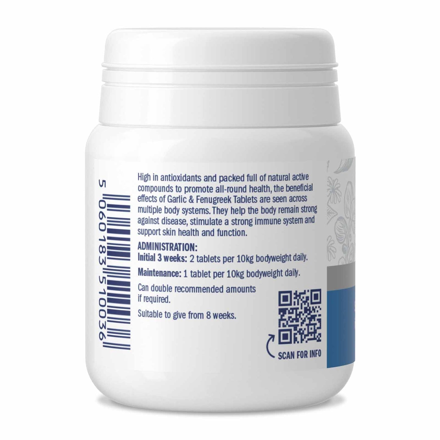 Dorwest Herbs Garlic & Fenugreek 100 Tablets