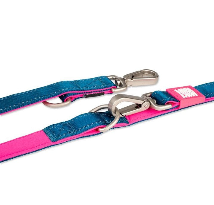 Max & Molly Double Ended Lead - Pink, M