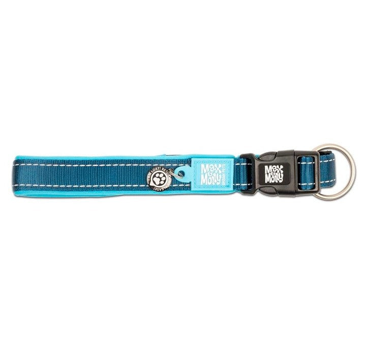 Max & Molly Smart ID Collar - Blue, XS