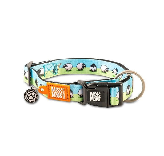 Max & Molly Smart ID Collar - Sheep, M