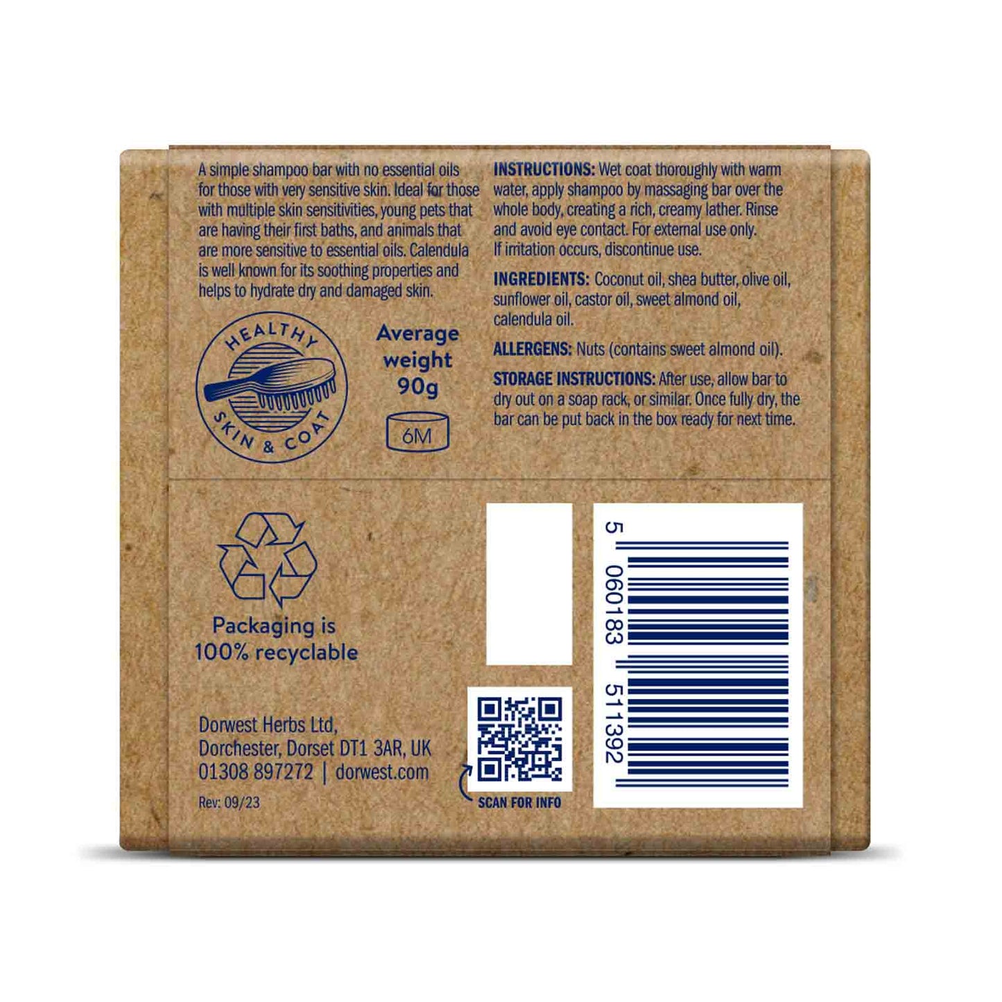 Natural & Naked Shampoo Bar