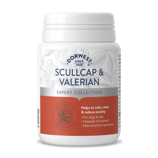 Dorwest Herbs Scullcap & Valerian 200 Tablets
