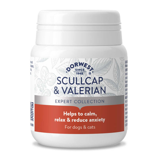 Dorwest Herbs Scullcap & Valerian 100 Tablets