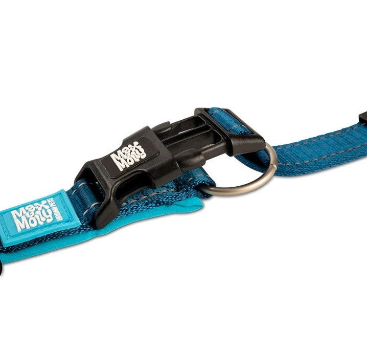 Max & Molly Smart ID Collar - Blue, XS