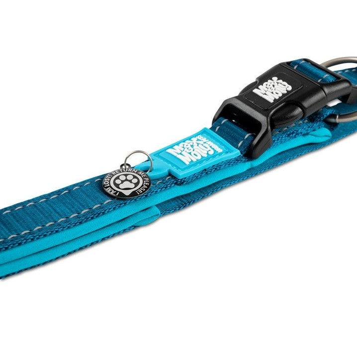 Max & Molly Smart ID Collar - Blue, XS