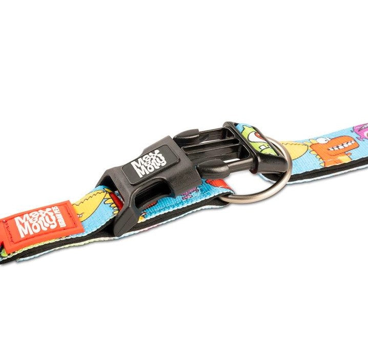 Max & Molly Smart ID Collar - Monsters, M
