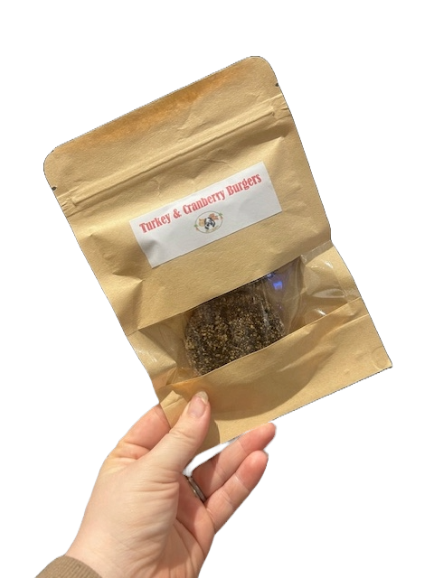 2 Turkey & Cranberry Burgers