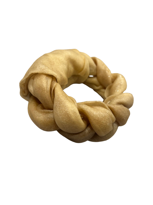 Braided Beef Collagen Ring