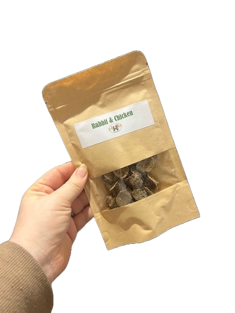 Rabbit & Chicken Slices 50g
