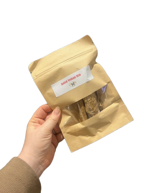 2 Rolled Venison Skin